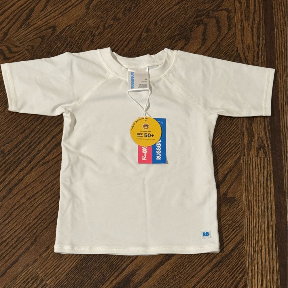Rugged Butts short-sleeve rash guard NWT Size 3T